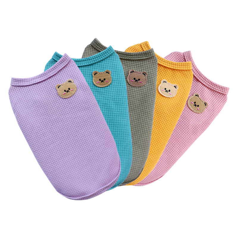Dog Anxiety Vest - Lente Zomer Huisdier Waffle Vest Teddy