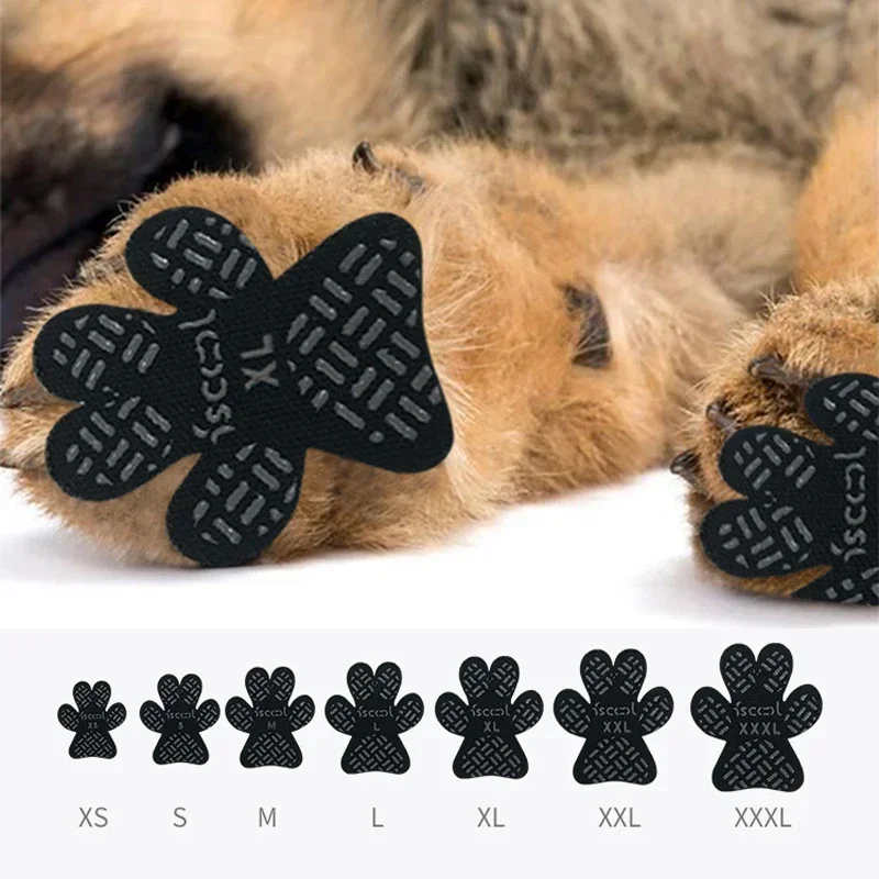 Dog Booties Paw Protector - Antislippads voor honden Waterdichte pootbeschermers Zelfklevende