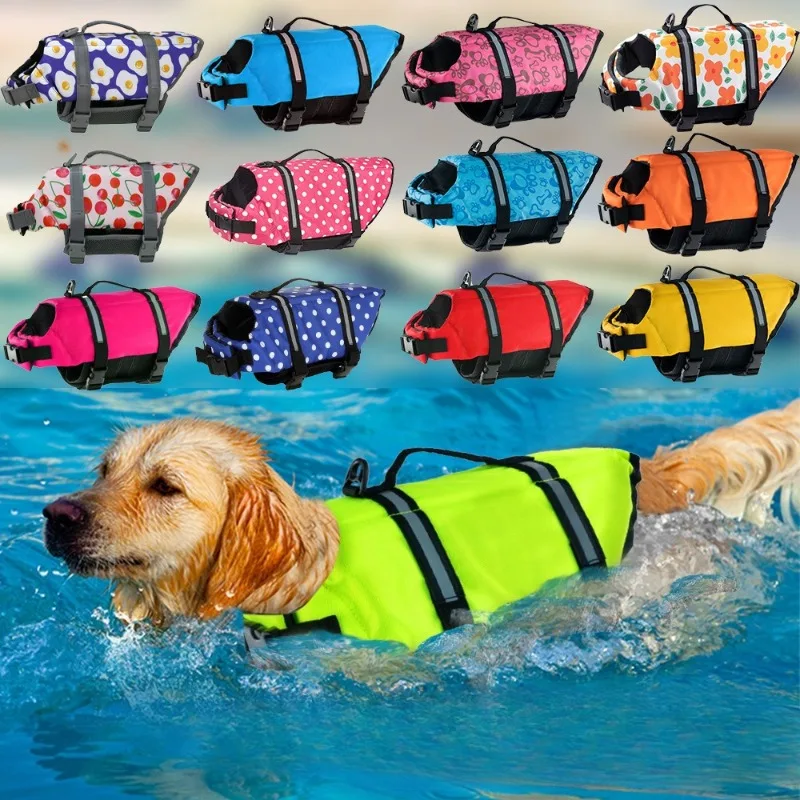 Dog Life Jacket - Hondenzwemvest Huisdier Zwemvest Hondenzwempakken Zomer Strand