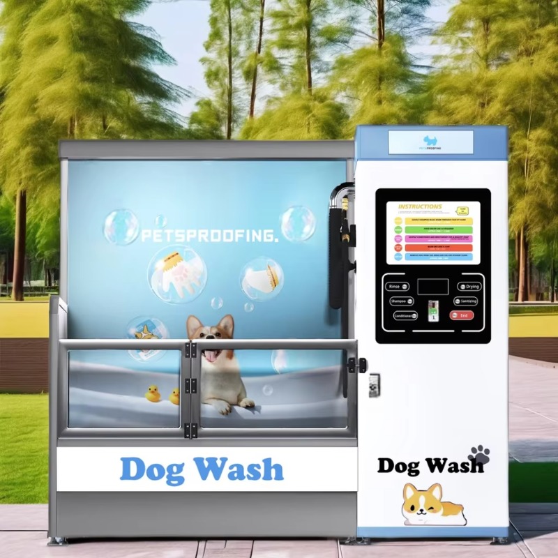 Pet Supplies Wash Station - Nieuw ontworpen nieuwe zelfbediening automatische muntautomaat