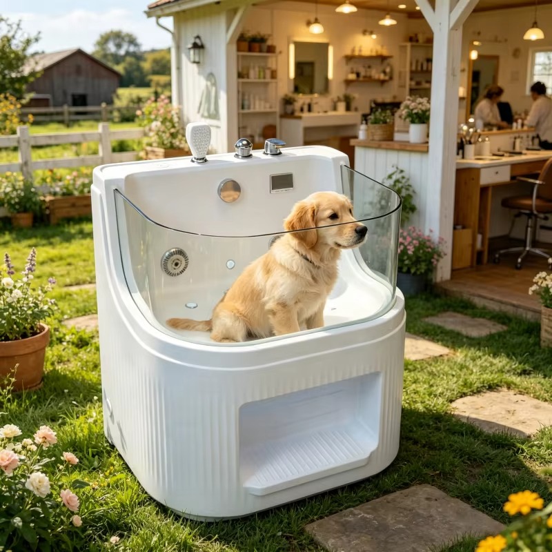 Pet Supplies Wash Station - Mini-douchebak voor huisdieren, professionele katten- en