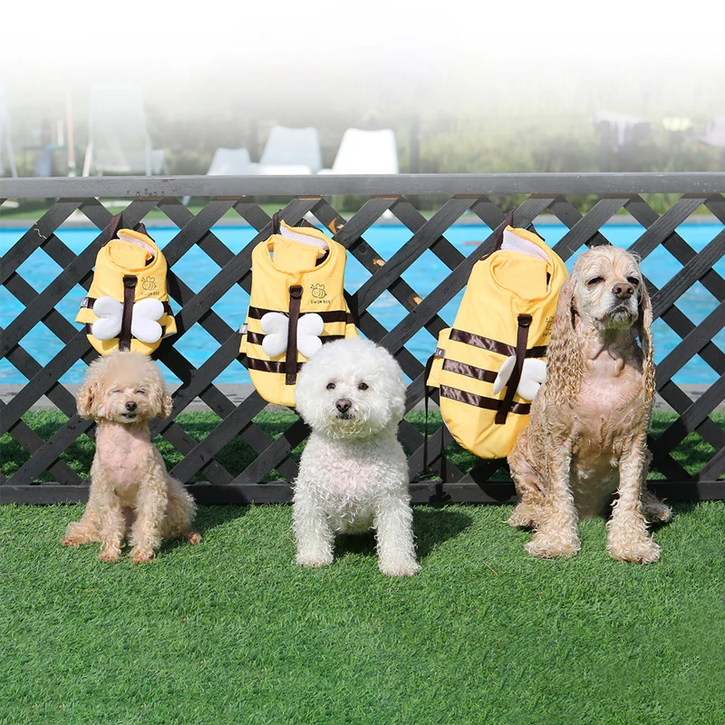 Zomer Kleine Bijen Hond Badpak - Dog Life Jacket recensie en prijs