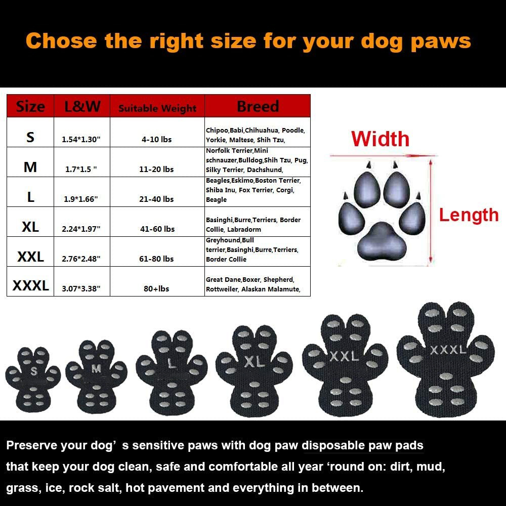 24Pcs Hond Poot Protector Anti - Dog Booties Paw Protector recensie en prijs