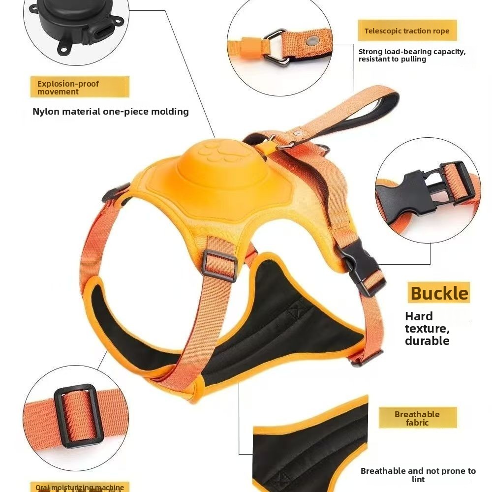 Hondenriem, tuigje en looplijn - No Pull Dog Harness recensie en prijs