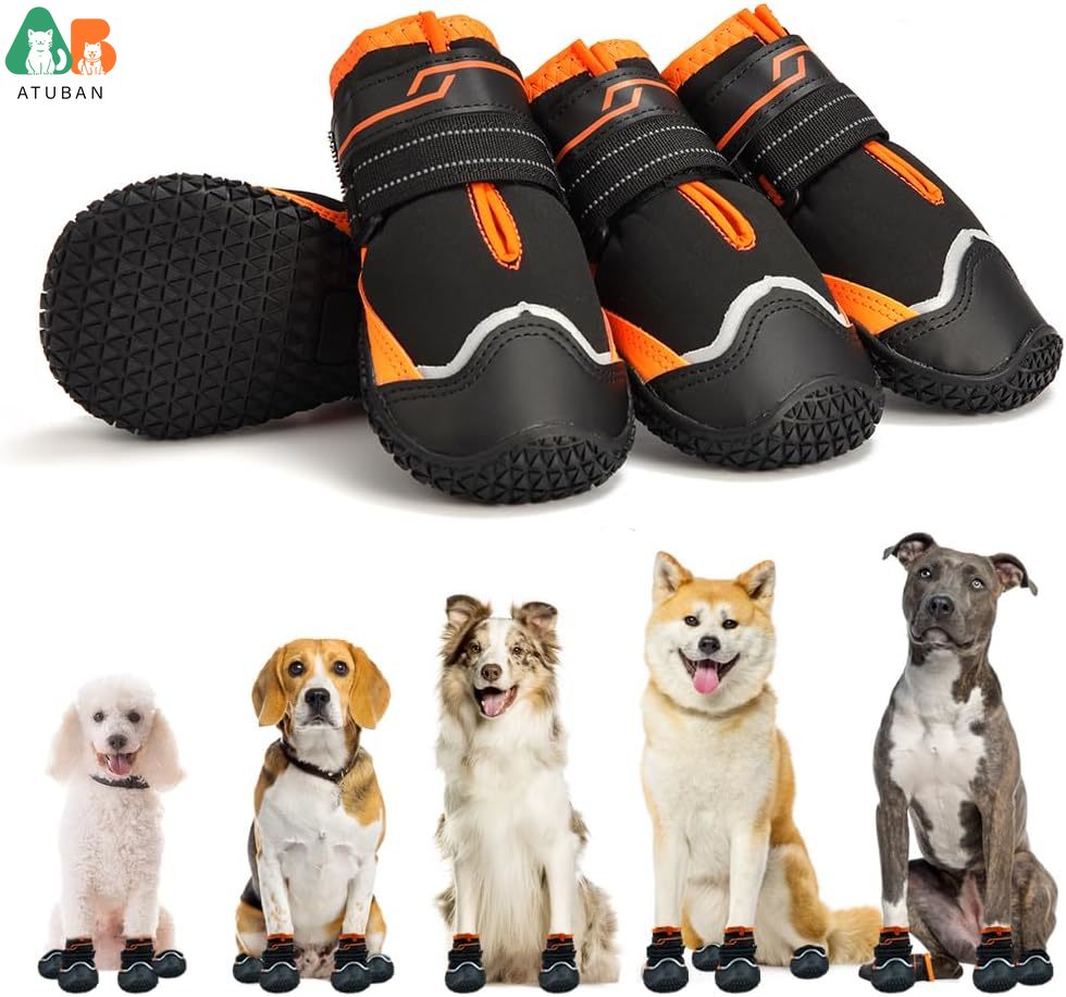 ATUBAN Hondenschoenen voor hon - Dog Booties Paw Protector recensie en prijs