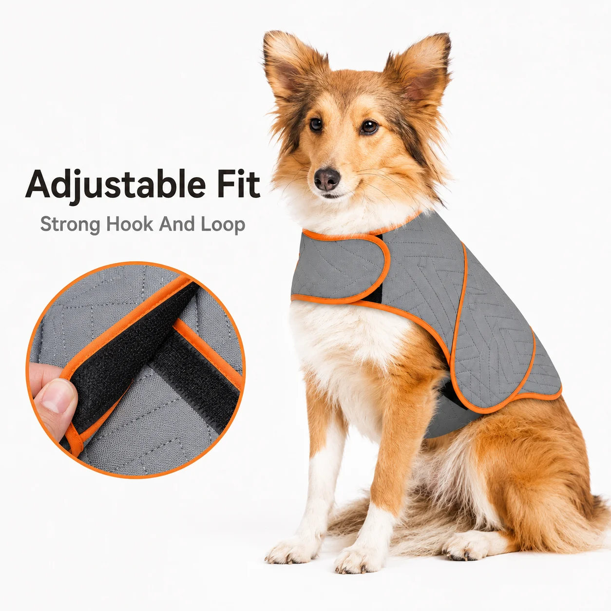 Verstelbaar kalmerend vest voo - Dog Anxiety Vest recensie en prijs