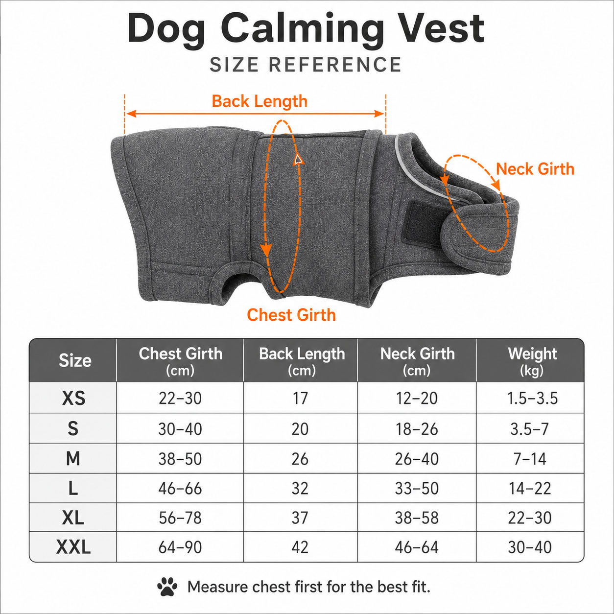 Hondenangstvest Kalmerende Wra - Dog Anxiety Vest recensie en prijs