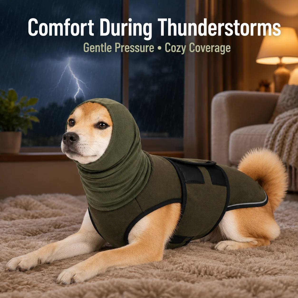 Verstelbaar kalmerend shirt vo - Dog Anxiety Vest recensie en prijs