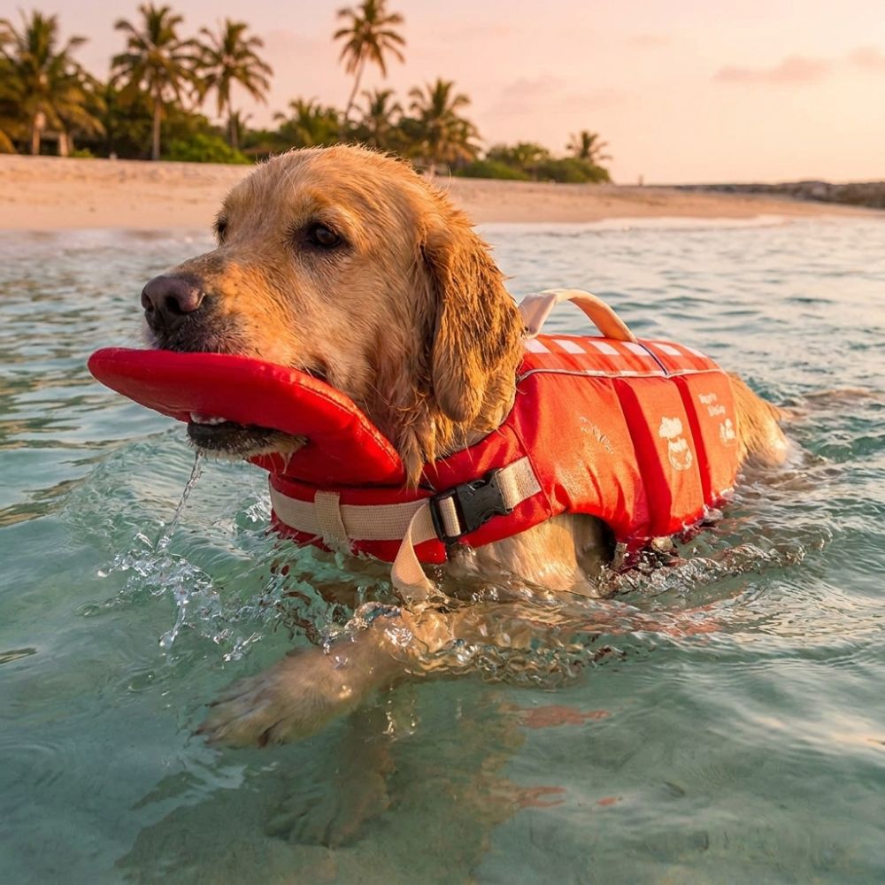 Waterdicht hondenreddingsvest  - Dog Life Jacket recensie en prijs