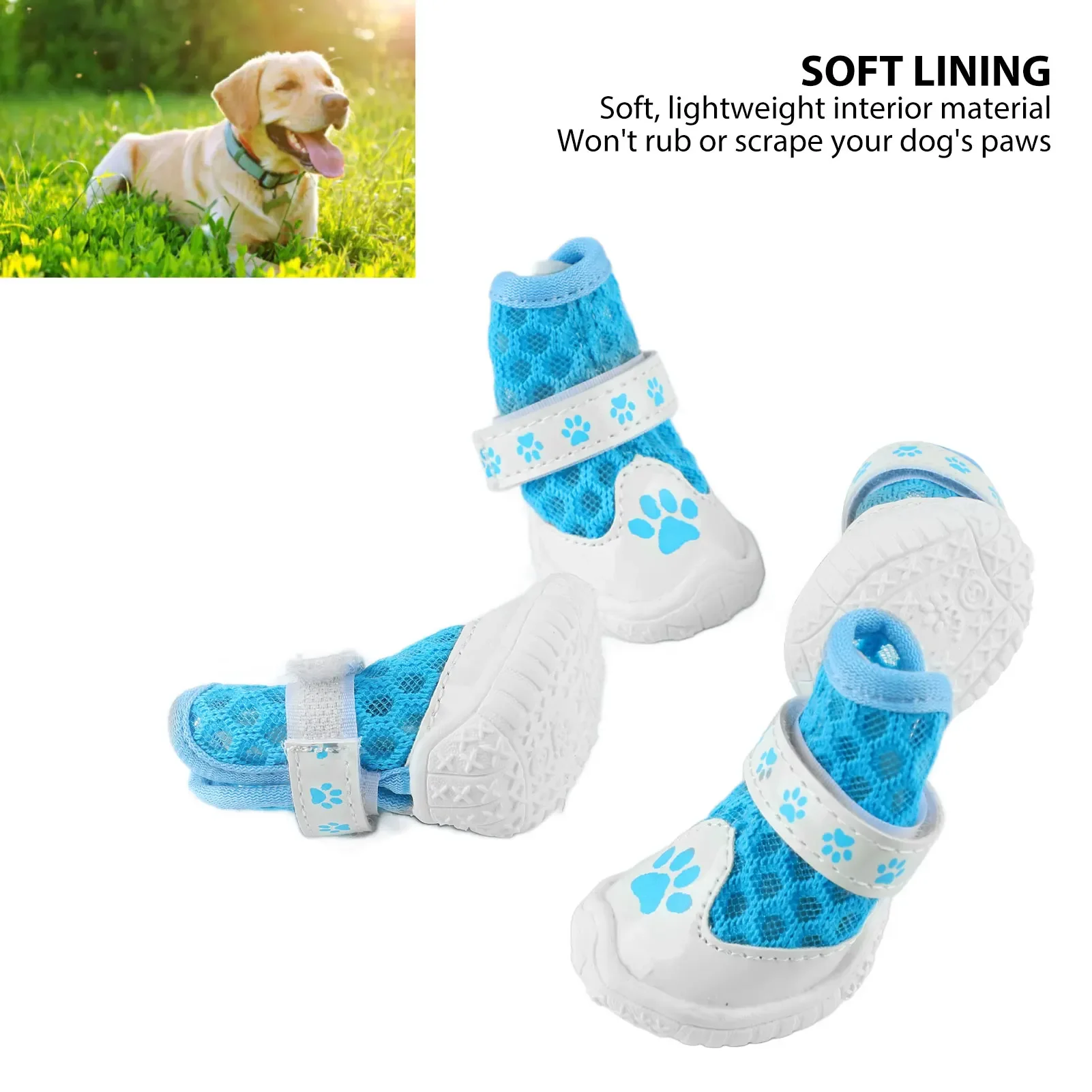 4 Stuks Hond Laarsjes Lente Zo - Dog Booties Paw Protector recensie en prijs