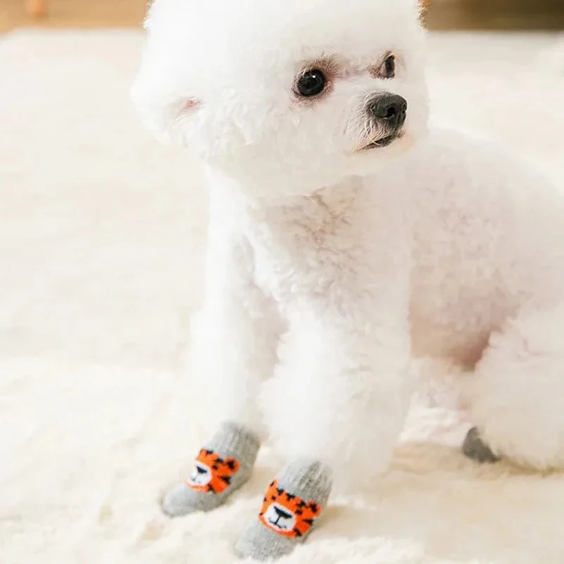 4 paar winter hondensokken ant - Dog Booties Paw Protector recensie en prijs