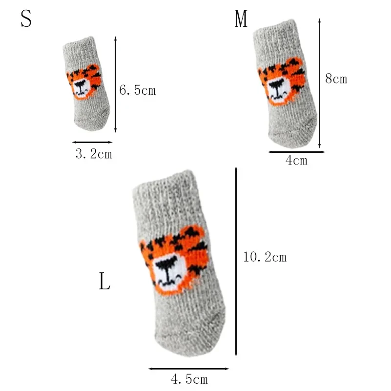 4 paar winter hondensokken ant - Dog Booties Paw Protector recensie en prijs