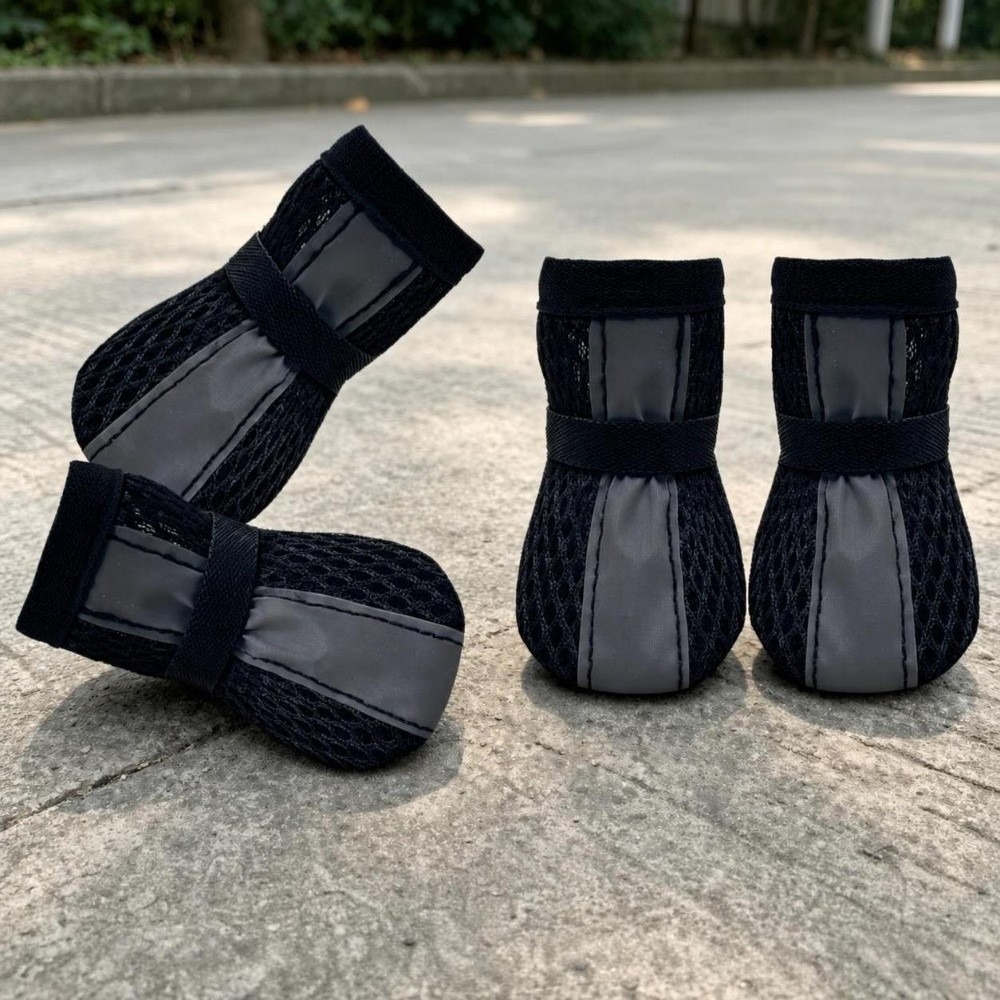 4 STUKS/SET Duurzame Antislip  - Dog Booties Paw Protector recensie en prijs