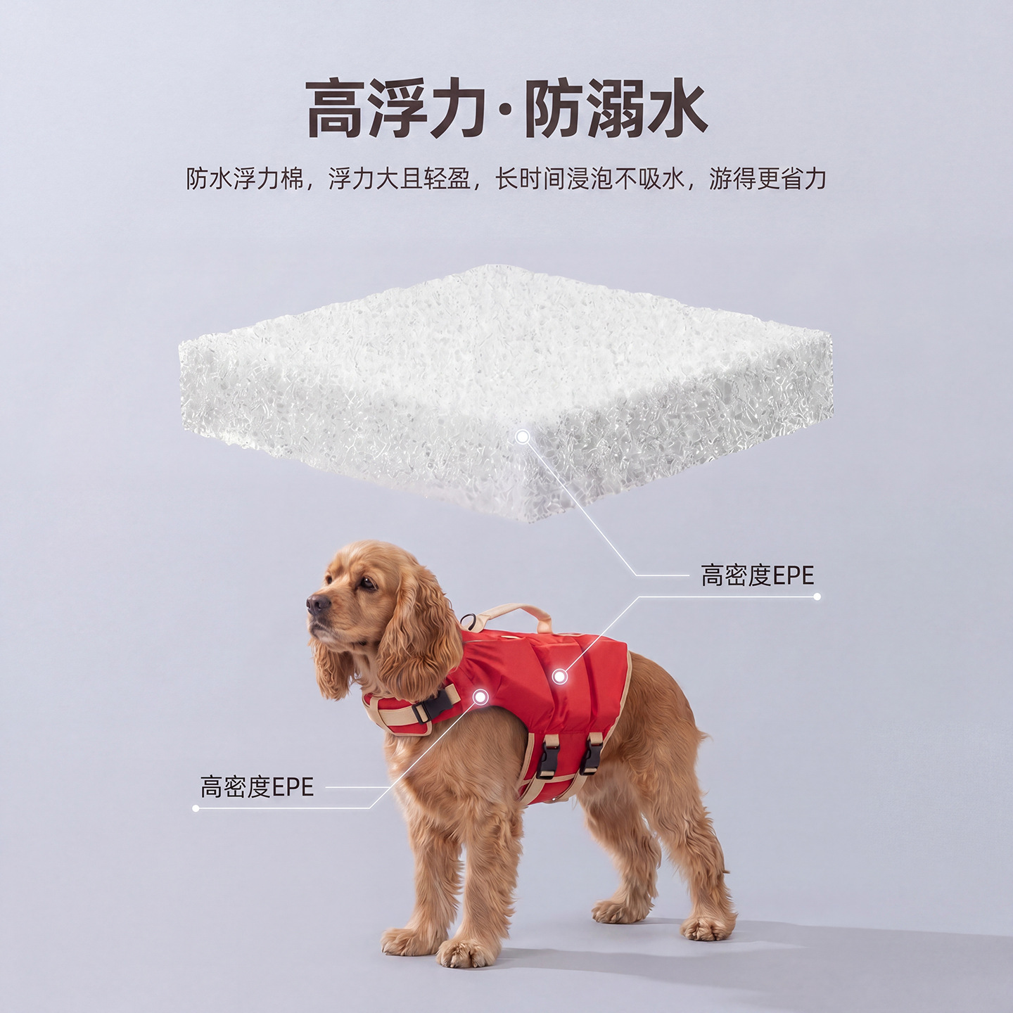 Hondenreddingsvest, cartoon-kl - Dog Life Jacket recensie en prijs