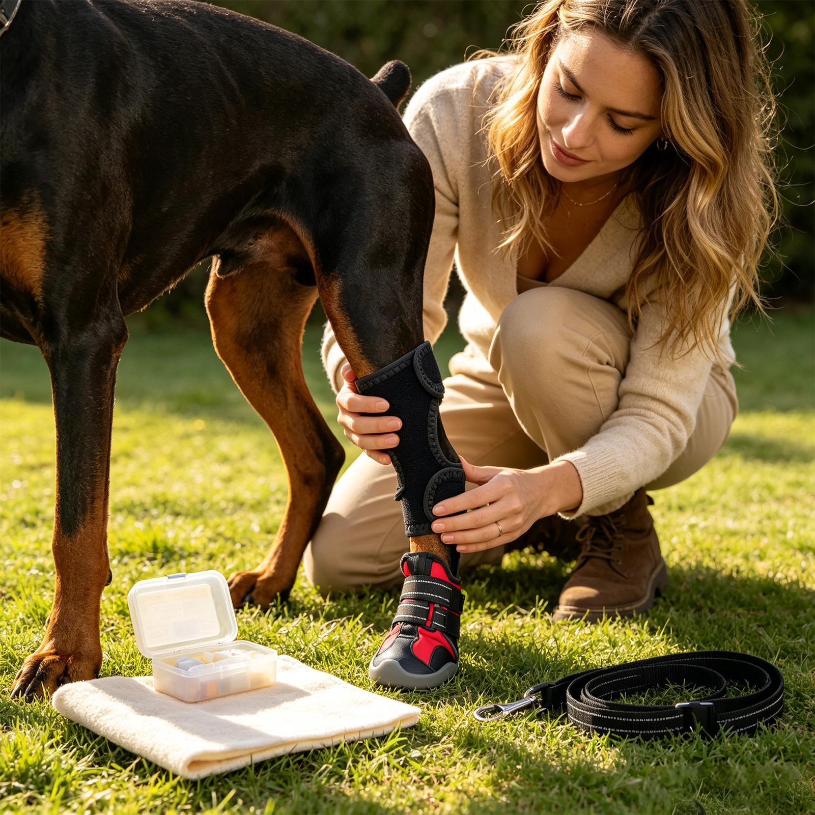 Hondenlaarzen Waterdichte Adem - Dog Booties Paw Protector recensie en prijs