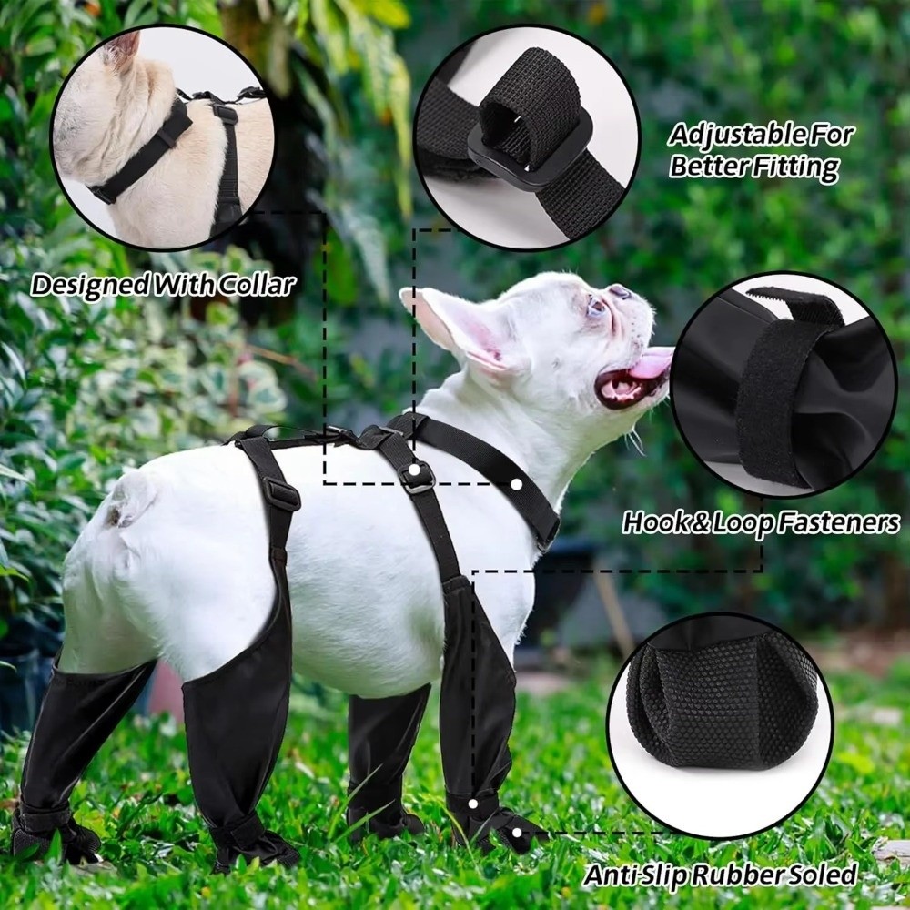 Anti-val waterdichte hondensch - Dog Booties Paw Protector recensie en prijs