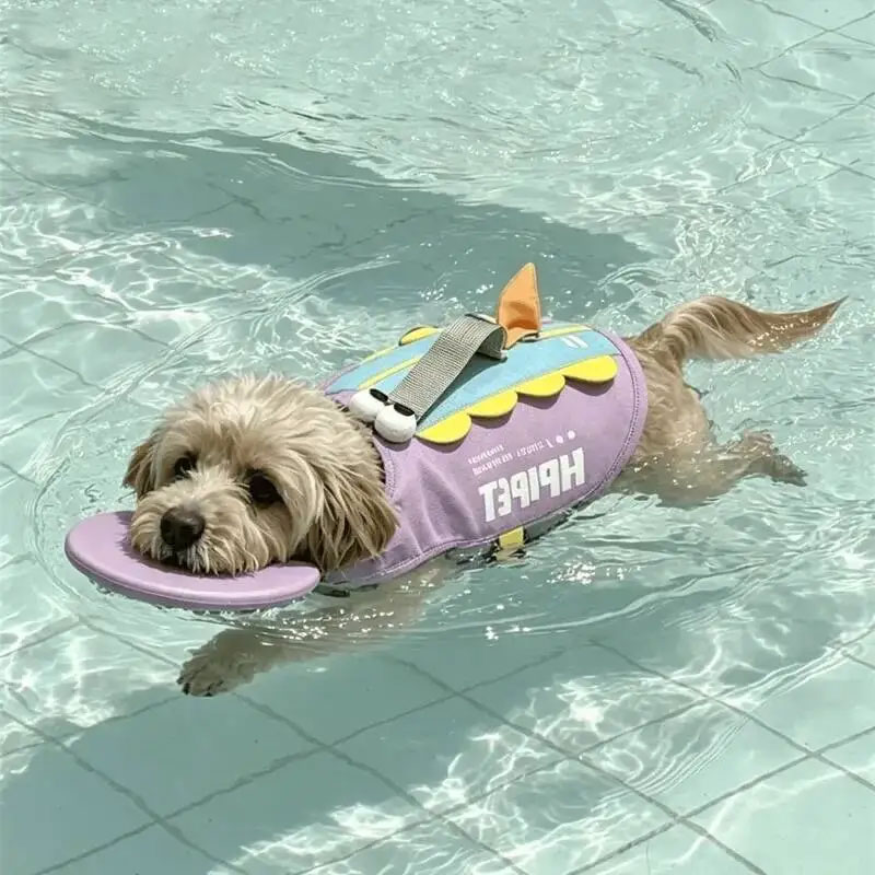 Hondenzwemvest in schattige ha - Dog Life Jacket recensie en prijs