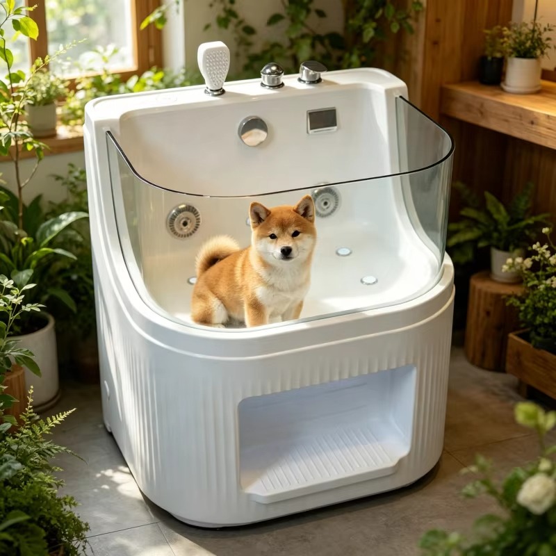Mini-douchebak voor huisdieren - Pet Supplies Wash Station recensie en prijs