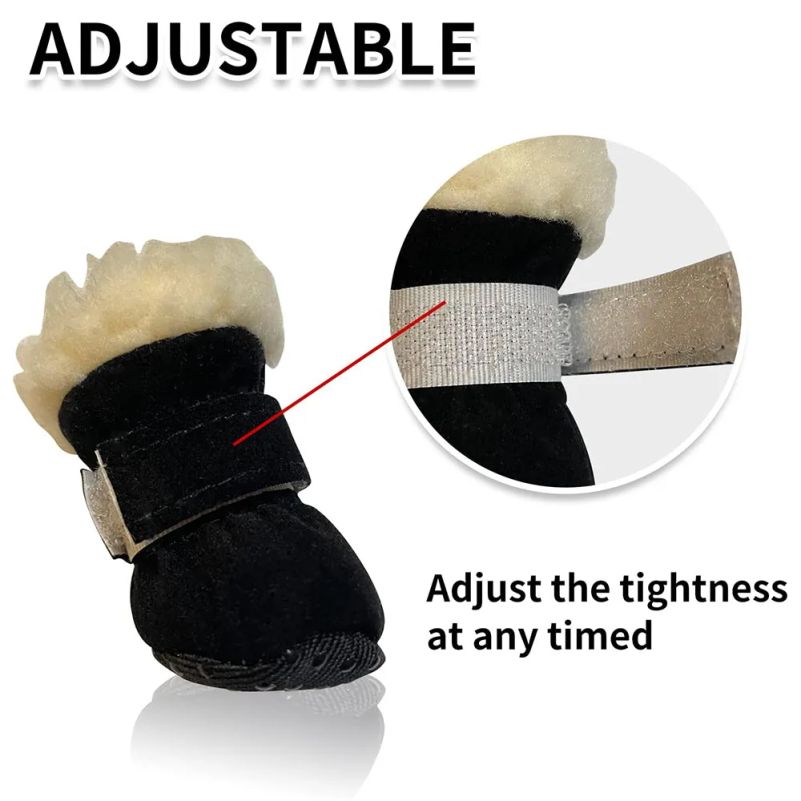 Warme kleine hondensneeuwlaarz - Dog Booties Paw Protector recensie en prijs