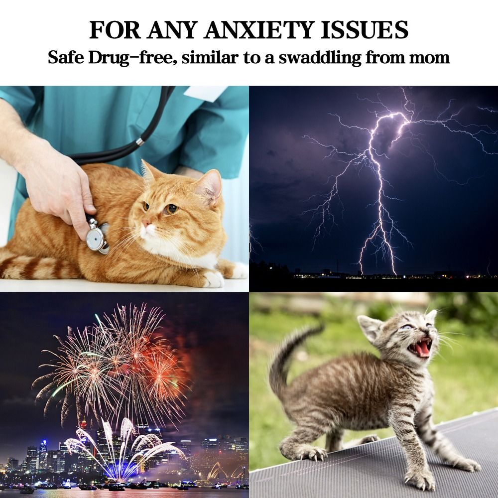 Verstelbare Kat Kalmerend Vest - Dog Anxiety Vest recensie en prijs