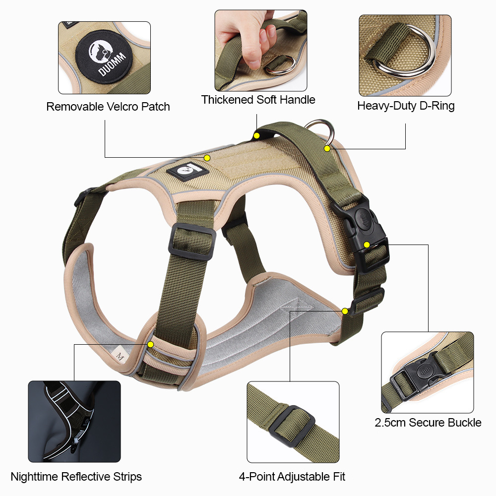 Tactische No-Pull Hondentuig R - No Pull Dog Harness recensie en prijs